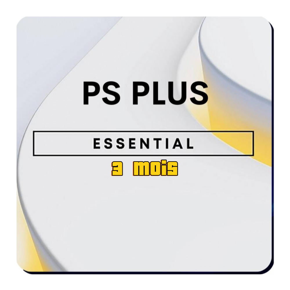 PlayStation Plus Essential 3 mois