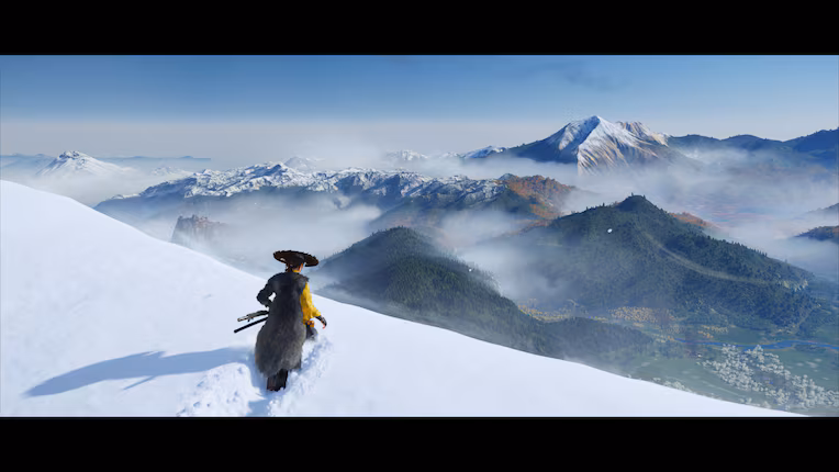 Alternative view of Ghost of Yotei PS5 (Location)