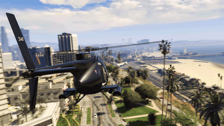 Alternative view of Grand Theft Auto V PS4 PS5