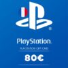 Carte PlayStation 80 €